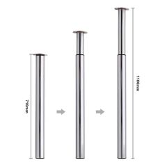 Stainless Steel Furniture Legs Metal Adjustable Table Leg Feet - Image 3