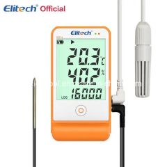 Elitech Gsp-6 Large LCD Display Temperature and Humidity Data Logger with External Sensors - Image 3