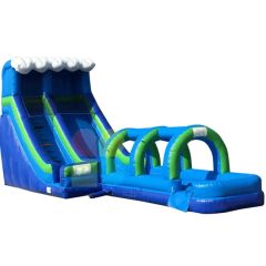 Outdoor Giant Inflatable Tunnel Water Slide for Sale - Guangzhou Rainbow Inflatables Ltd.