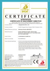 CE certificate for forklift certificate from Shanghai Rum Lift Co., Ltd.