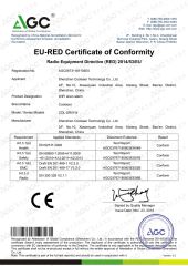 CE certificate from Shenzhen Coolseer Technology Co., Ltd.