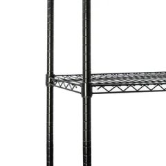 4-Layer Freestanding Storage Rack for Kitchen Pantry with Easy Clean Surface and Sturdy Construction - Image 3