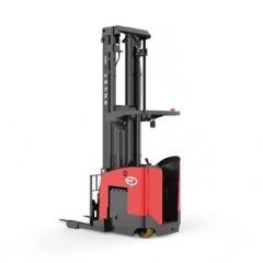 1500kg 1 5 Ton 1 5t 7m 8m 10m 10 5m 11m 11 5meters 12500mm Double Deep Reach Truck Electric Reach Stacker Scissors Lift Pallet Sta - Deli Machinery Shandong Co., Ltd