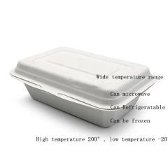 Mass Production 450ml Eco Friendly Biodegradable Compostable Disposable Tableware for Fast Food Supermarket - Image 3