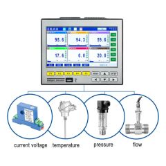 Factory Direct Temperature Data Loggers Thermal Resistor Graph Recorder Data Logger Universal with 6-Way Relay out - Image 2