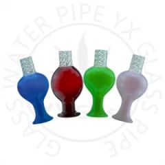 Factory Wholesale Glass Accessories for Smoking Size Medium Shape Human Trademark YX Origin China Style Creative Application Bar - Hebei Youxin Glass Products Co., Ltd.