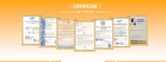 Certificate certificate from Fuan Maxtorq Co., Ltd.