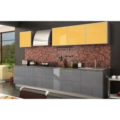 Plywood German Modular Kitchen, Base Unit Depth: Standardized - Image 3