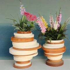 Customized Fiberglass Flower Pots with Personalized Functions - Image 3
