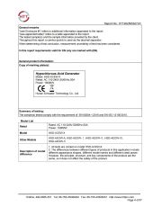 ce report certificate from Hunan Echwater Technology Co., Ltd.