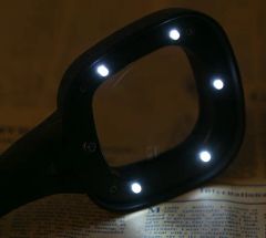 6X Light Magnifying Glass Hand Magnifier Loupe LED Magnifier - Image 3