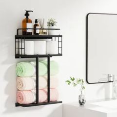 Cross Border Custom Spray Paint Bathroom Towel Racks - Image 4