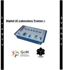 Digital IC Laboratory Trainer Brand Ivesty Usage/Application Laboratory Country of Origin Made in India Variable Dc Output +5V/500mA, -5V/500mA +12V/500mA, - Image 1
