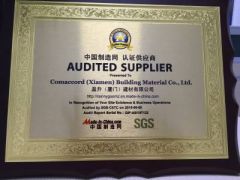 Certificates certificate of Comaccord (Xiamen) Building Material Co., Ltd. – certificate photo, supplier certificates section