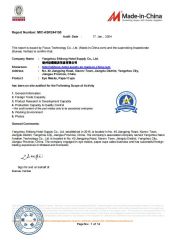 BV certificate from Yangzhou Shitong Hotel Supply Co., Ltd.