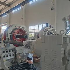 High Pressure Resistant Steel Frame PE Composite Pipe Automated Single Screw Plastic Extruder - Image 3