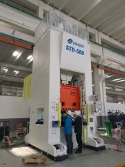 Factory Straight Side Unitized Frame Single Crank Power Press Machine for Mechanical Punching/Stamping Machine - Image 4