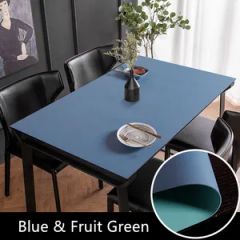LFGB Tablecloth Waterproof PU PVC Leather Kitchen Table Runner Mat Desk Mats - Image 3
