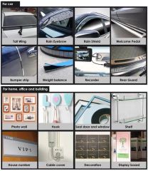 Factory Price White PE Foam Double-Sided Sponge Tape for Fixed PVC Cable Raceways - Image 6