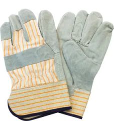 Split Cow Leather Work Gloves - Image 2