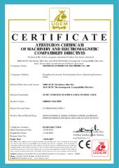 Drilling Machine CE certificate of Shandong Schuler CNC Machinery Co., Ltd. – certificate photo, supplier certificates section