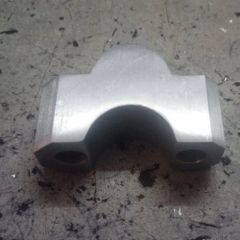 Stainless Steel Cable Clamps Color Silver Weight 100 g Thickness 10mm Size 4 Inch (Width) Material Stainless steel Usage/Application Cable - Image 1
