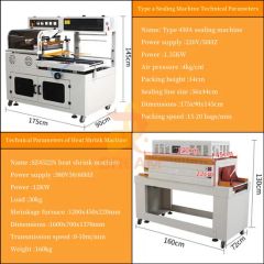 Shrink Wrapping Packaging Machine Wrap Around Heat Shrink Sleeve Packing Machines - Image 4