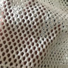 Durable 100% Cotton Mesh Fabric Pattern No Trademark No Origin China Width 58/60" Weight ≥200g/m² Technics Tricot Style Plain Dyed - Image 2