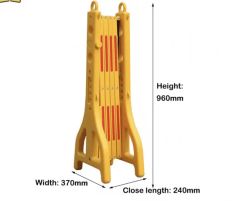 PE Plastic Traffic Foldable Safety Barrier - Image 4