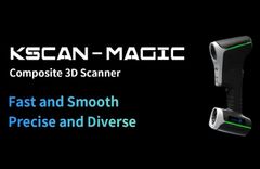 Kscan Magic Composite 3D Scanner Weight 850grams Technique laser Power Source 240v Resolution 2.3 MP Accuracy 20micron Is It Portable - Image 3