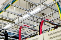 Ladder Cable Tray Shape Ladder Brand Sun Power Sheet Thickness 2mm Type Ladder Cable Tray Material Galvanized Iron Usage/Application - Image 1