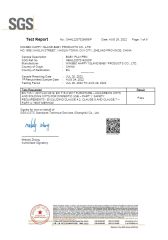 EN716 baby folding cot certificate certificate from Ningbo Happy Island Baby Products Co., Ltd.