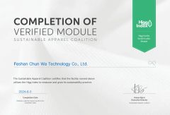 Social & Labor Module certificate from Foshan Chun Wa Technology Co., Ltd
