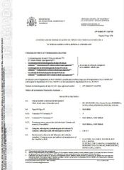 EEC certificate of Speedsphere International Co., Ltd – certificate photo, supplier certificates section