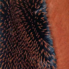 100% polyester luxurious faux fur jacquard artificial fur for fake fur coat - Image 4