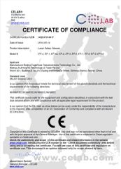 CE certificates certificate from HBS Tech Co., Ltd.