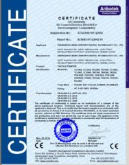 ce certificate of Guangzhou Xin Flying Digital Technology Co., Ltd – certificate photo, supplier certificates section
