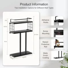 Cross Border Custom Spray Paint Bathroom Towel Racks - Image 5