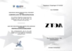 EU trademark certificate from ZHEJIANG ZHIGAO SPORTING GOODS Co., LTD.