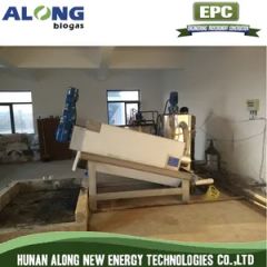 Screw Stacked Type Biogas Slurry Sludge Dewatering Machine Solid Liquid Separator Spiral Dehydrator - Image 1