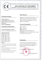 ce1 certificate from Suzhou Haoxin Medical Technology Co., Ltd