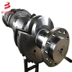 4340 Precision Balanced Forged Crankshaft for Motorcycle and High-Speed Engine Applications - Xiamen Bluesea Piping Systems Co.,Ltd.