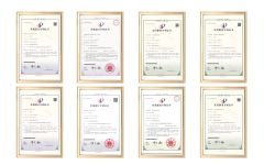 Patents certificate from Ningbo Brite Import and Export Co., Ltd.