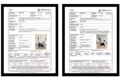Certificates certificate from Hangzhou Tingjian Sporting Goods Co. Ltd.