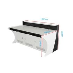 Galvanized Sheet Material Software Updates Steel Ergonomic Control Room Console - Image 3
