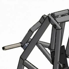 Gym Strength Fitness Equipment Seated Leg Press (Dual Track) China Body Building - Image 3