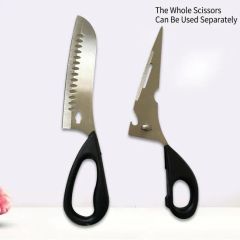Stainless Steel Kitchen Scissors Shears Detachable Chicken Bones Scissor Vegetable Fish Chef Knife Cutter - Image 5