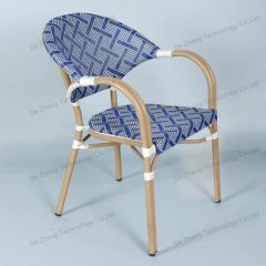 Patio Dining Set Outdoor Textilene Mesh Dining Chair for Bar Restaurant - Image 1