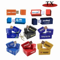 Wholesale Customized Container Shape USB Flash Cards - Image 1