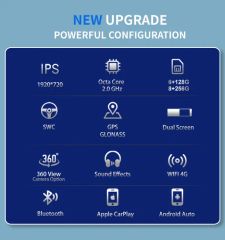 12.3" Inch Wireless Carplay Car Radio GPS Navigation System Android Multimedia Player for Porsche Cayenne 2010-2015 - Image 5